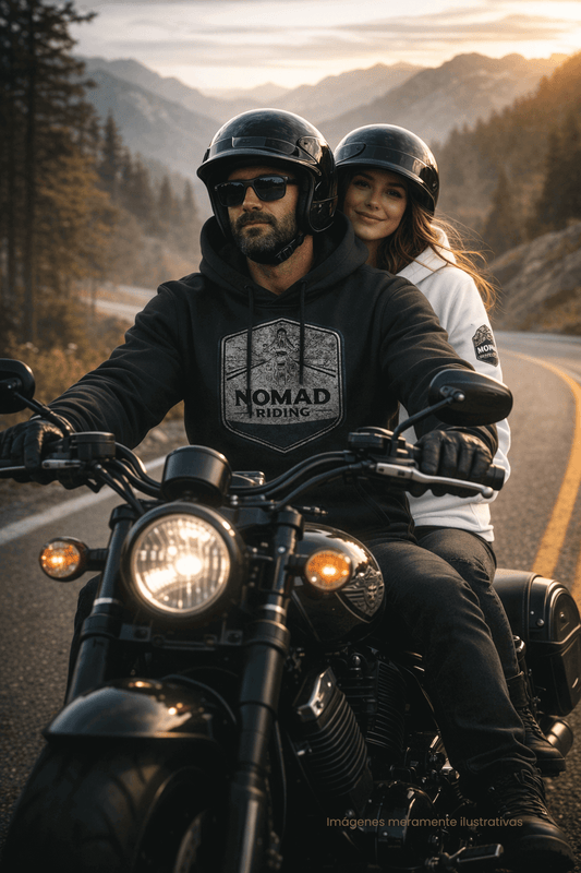 Sudadera con capucha unisex clásica negra