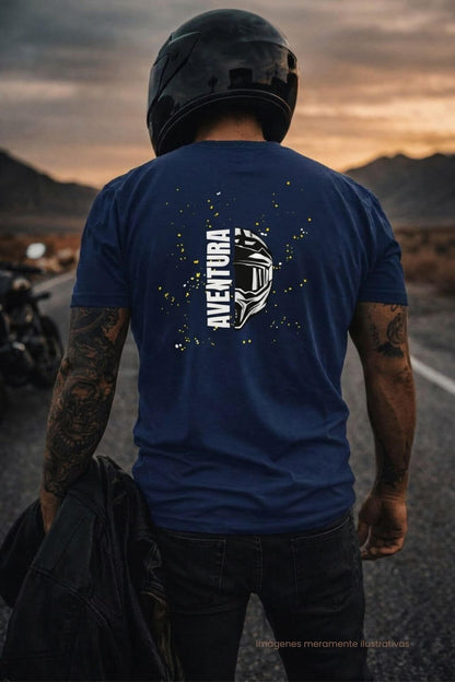 Camiseta Aventura Dibujo en espalda