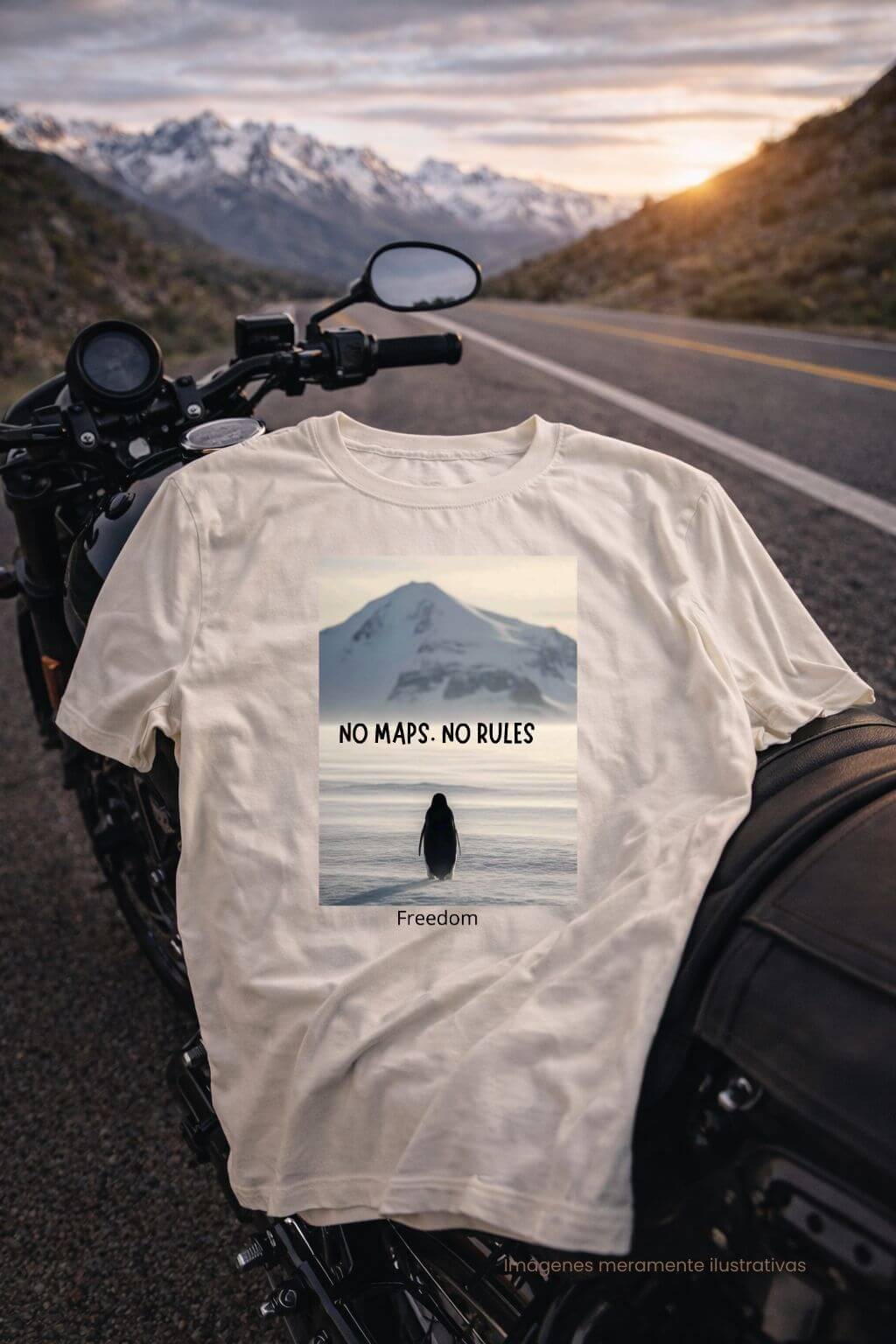 Camiseta No Maps. No Rules.