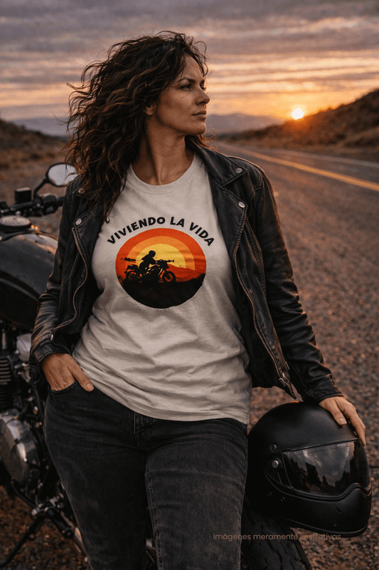Camiseta Viviendo la vida